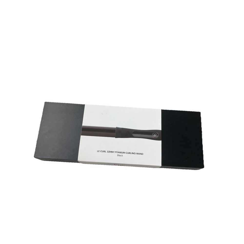 Lange Le Curl 32mm Titanium Curling Wand Black Model 2405 New In Box